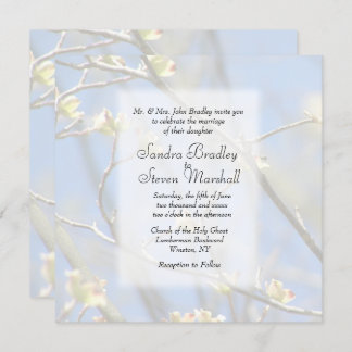 Spring Blossoms Wedding Invitation