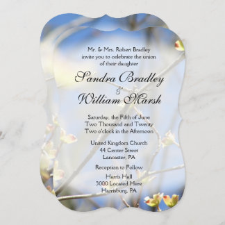 Spring Blossoms Wedding Invitation