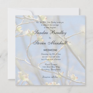 Spring Blossoms Wedding Invitations