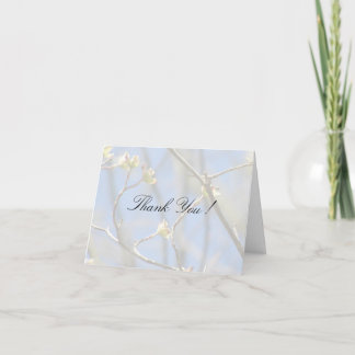 Spring Blossoms Wedding Thank You Card