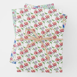 Spring Blossoms Wrapping Paper Sheets