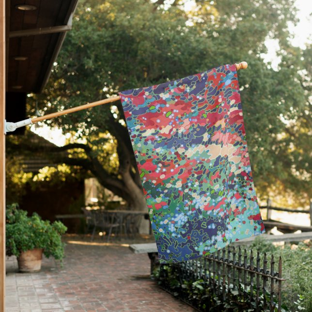 Spring Bok Gardens Margaret Juul Flag (In SItu)