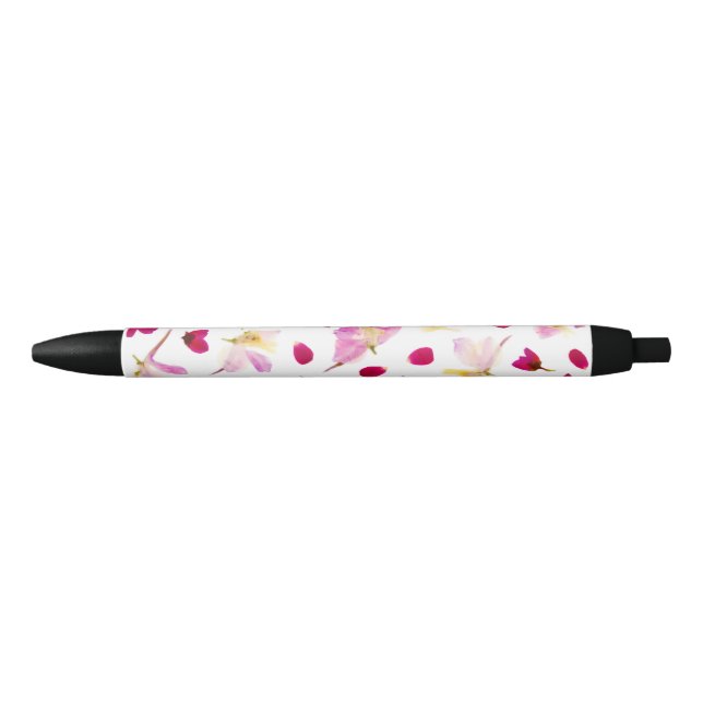 Spring Botanical Wildflowers Petal Blossoms Pen (Front)