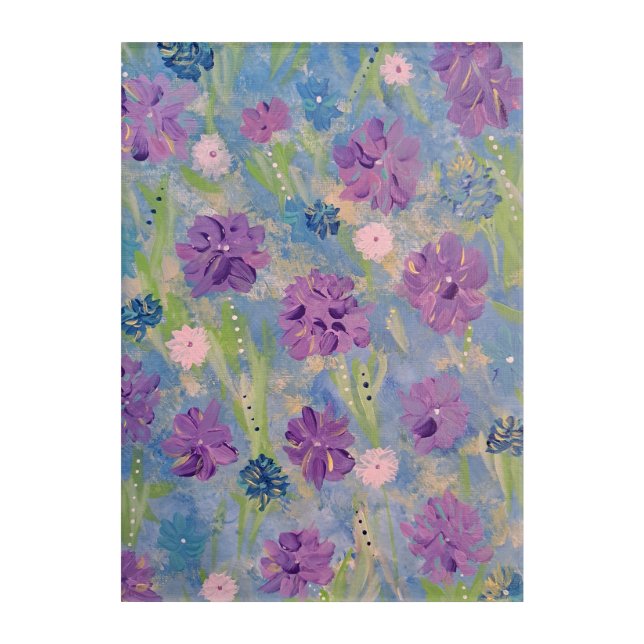 Spring Bouquet, 10x14 Acrylic Wall Art (Front)