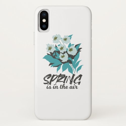 Spring Bouquet Charm _ Spring is in the Air Floral iPhone X Case