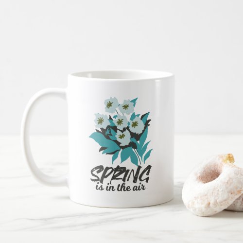 Spring Bouquet Charm _ Spring is in the Air Floral Coffee Mug