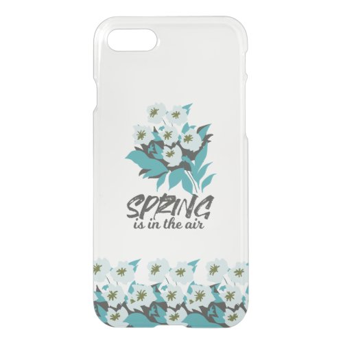 Spring Bouquet Charm _ Spring is in the Air Floral iPhone SE87 Case