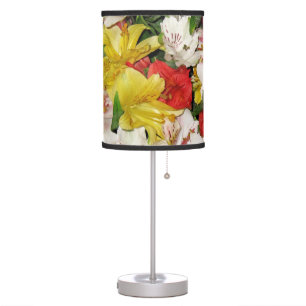Spring Bouquet Floral Design Table Lamps