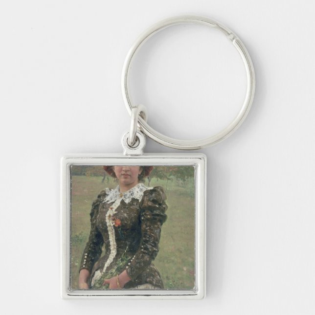 Spring Bouquet Keychain (Front)