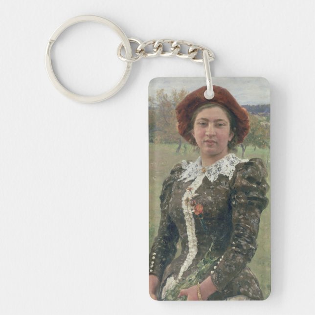Spring Bouquet Keychain (Front)
