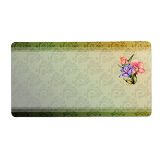 Spring Bouquet Label