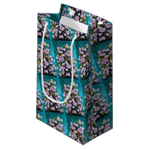 Spring Bouquet Painting by Alfred Fox Small Gift Bag