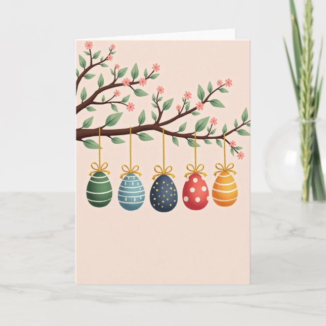 Spring Branch Pattern Card (Front)