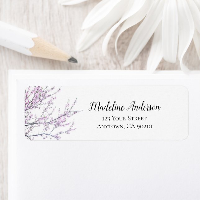 Spring Branches in Bloom | Custom Return Address Label (Insitu)