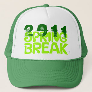 Spring Break 2011 Hat 5 Green