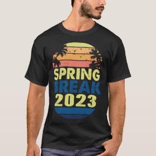 Spring Break 2023 family Spring Break Sunset 2023 T-Shirt