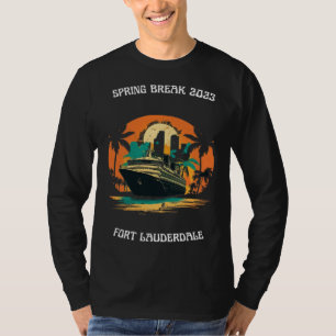 Spring Break 2023 Fort Lauderdale Florida Cruise T-Shirt