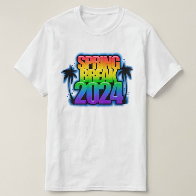 Spring Break 2024 T-Shirt (Design Front)