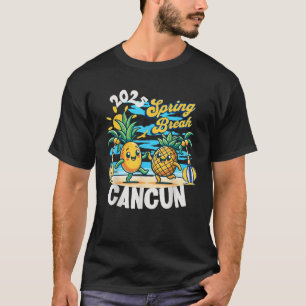 Spring Break Cancun 2025 Family Vacay Souvenir Sum T-Shirt