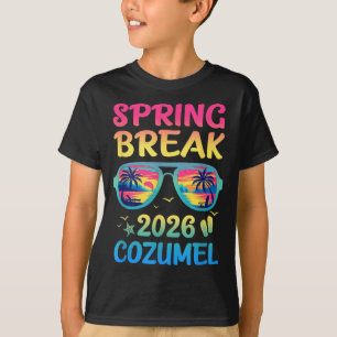Spring Break Cozumel 2026 Vacation Trip Sungles T-Shirt