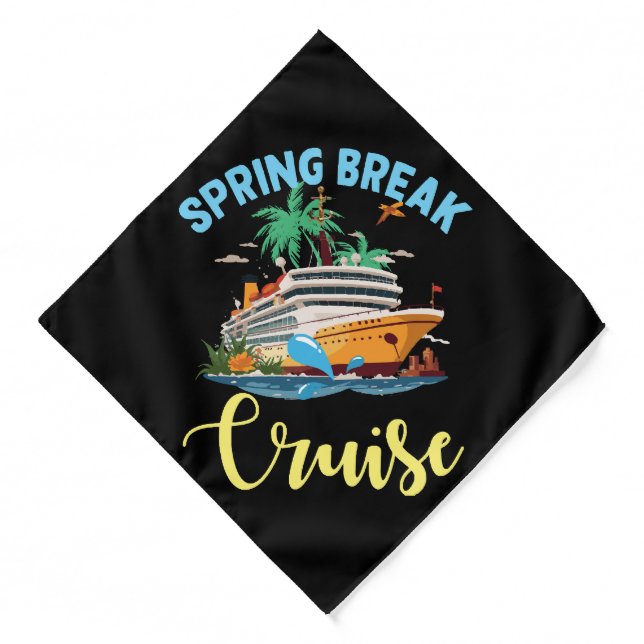 Spring Break Cruise Bandana (Front)
