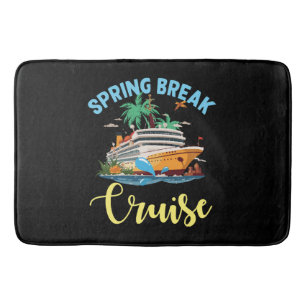 Spring Break Cruise Bath Mat