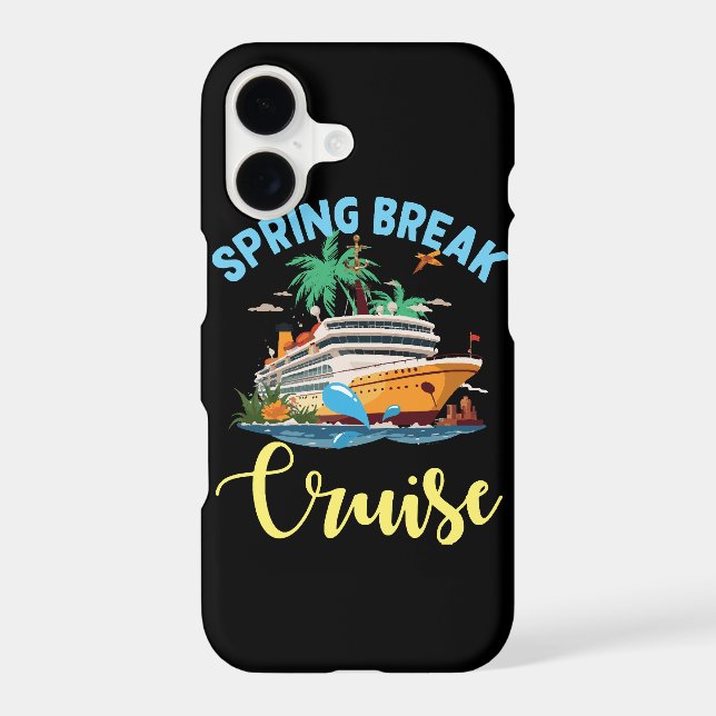 Spring Break Cruise Iphone Case (Back)