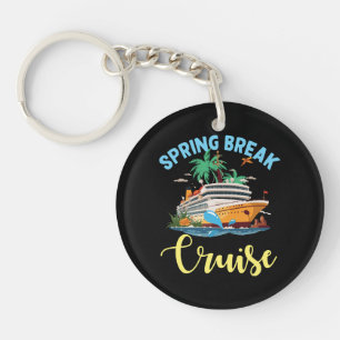 Spring Break Cruise Keychain