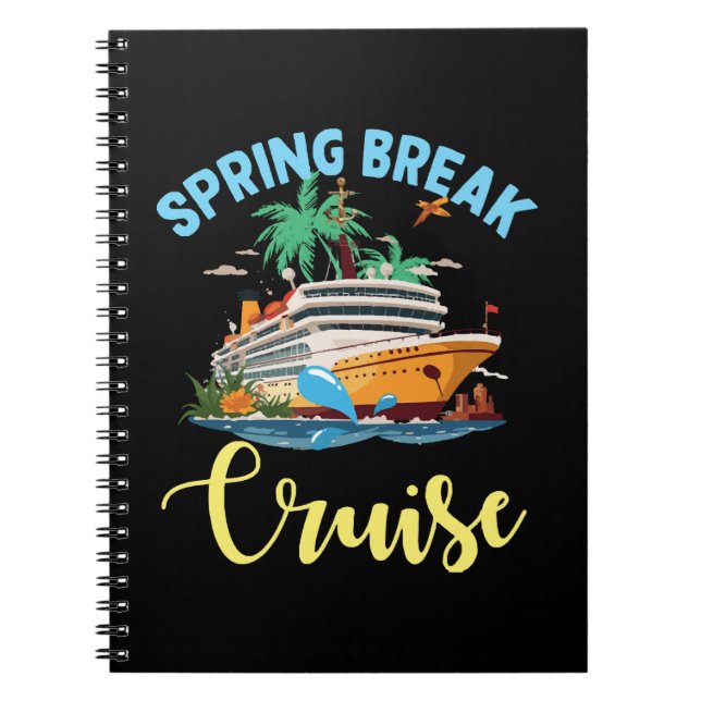 Spring Break Cruise Notebook (Front)