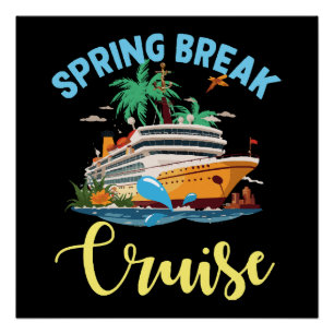 Spring Break Cruise Poster
