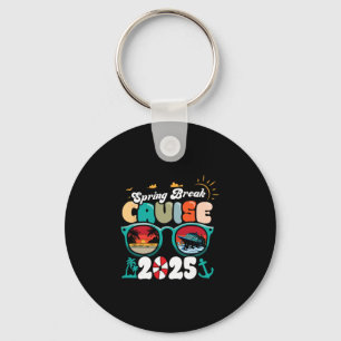 Spring Break Cruise Squad 2025 Cruising Vacation M Keychain