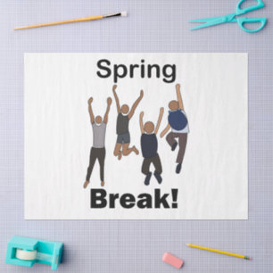 Spring Break Friendship Tissue Paper