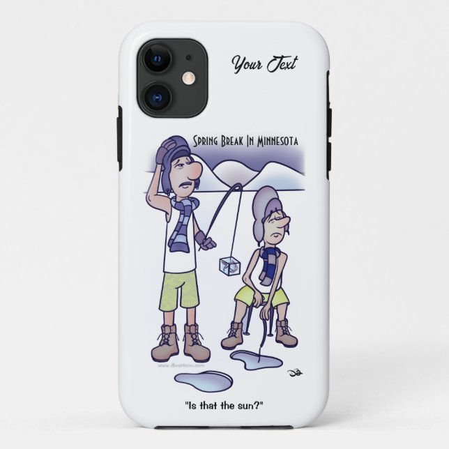 Spring Break Funny Case-Mate iPhone Case (Back)