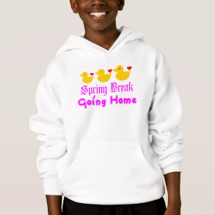 ♫♥Spring Break-Going Home Ducks Kids' Hoodie♥♪ Hoodie