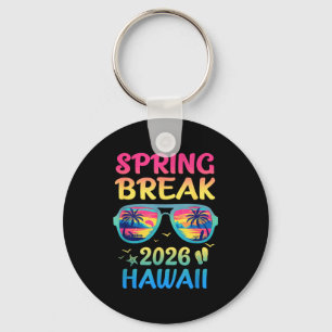 Spring Break Hawaii 2026 Vacation Trip Sungles Keychain