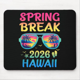 Spring Break Hawaii 2026 Vacation Trip Sungles  Mouse Pad