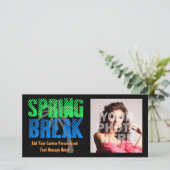 Spring Break Photo Card (Standing Front)