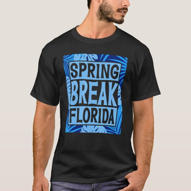 Spring Break Senior Class Student School Trip Flor T-Shirt (Front)