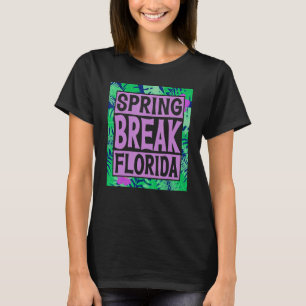 Spring Break Senior Class Student School Trip Flor T-Shirt