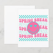 Spring Break Smiley Design (Front/Back)