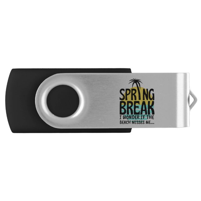 Spring Break Spring Season Flash Drive (Front)