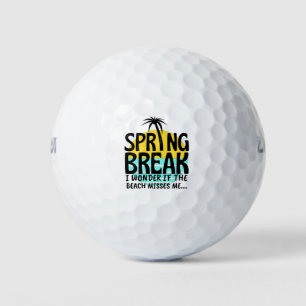 Spring Break Spring Season Golf Balls