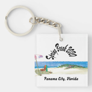 Spring Break Vacation - Keychain