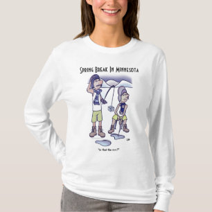 Spring Break White Women's Long-Sleeved T-Shirt