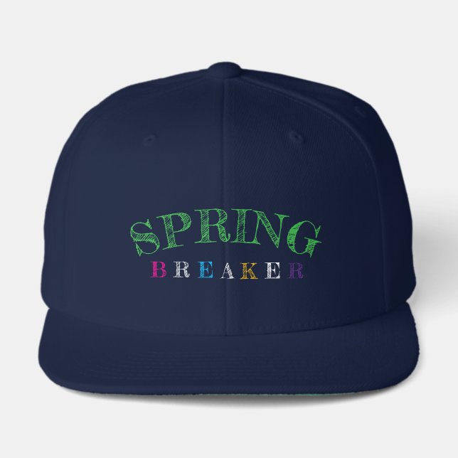 SPRING Breaker 47 CLEAN UP hat style  Trucker Hat  (Front)