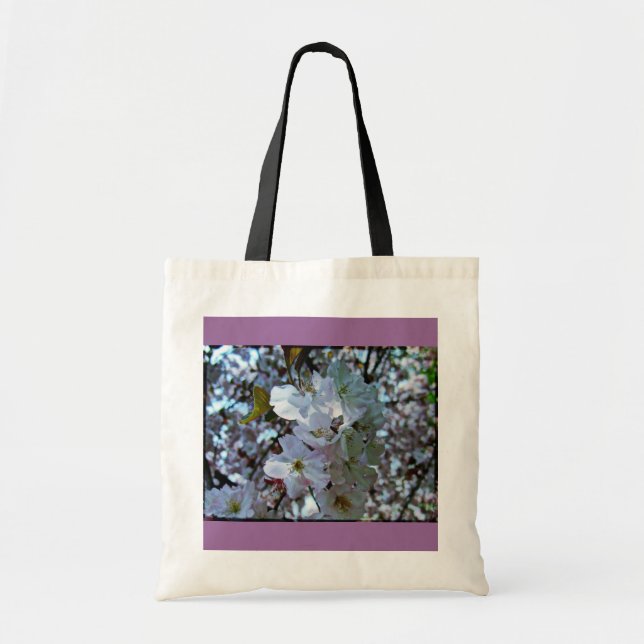 Spring Brooklyn Botanical Gardens Tote Bag (Front)