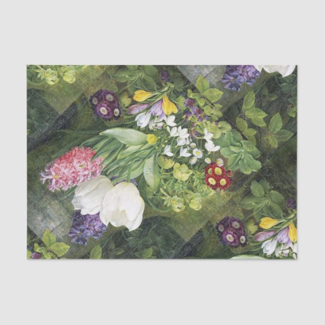 Spring Bulb Botanical Tissue Tissue Paper (Front)