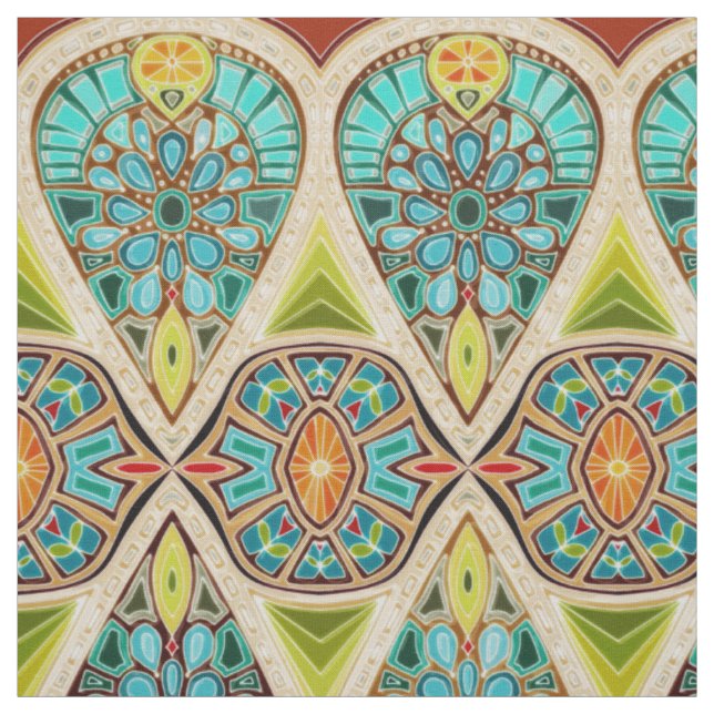 spring bulbs fabric (Swatch)
