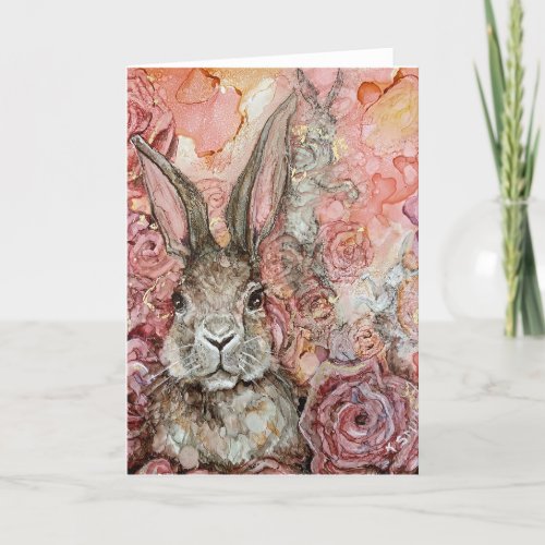 Spring Bunny Card