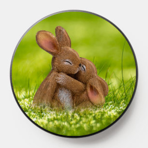 Spring Bunny Lovers PopSocket